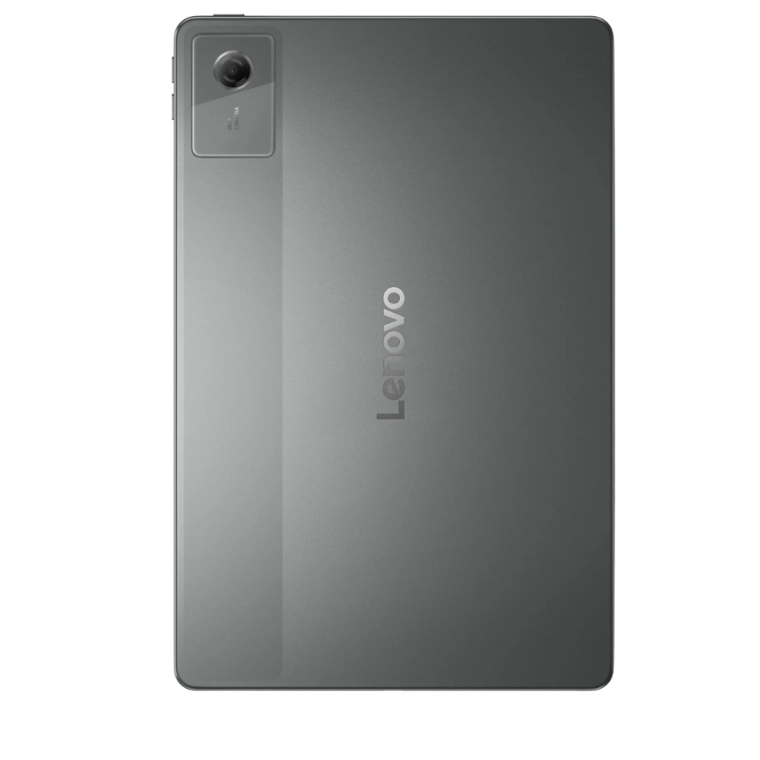 Rückseite eines Lenovo Idea Tablets mit Kamera oben links und Lenovo-Logo in der Mitte.